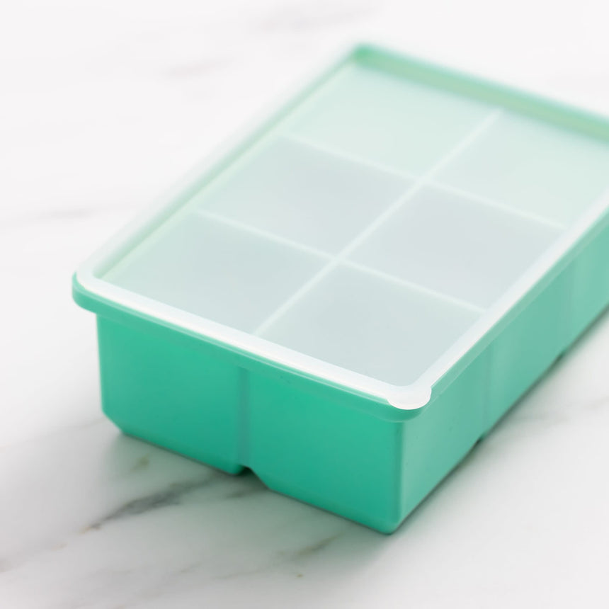 Kitchen Pro Kool 6 Cube Jumbo Silicone Ice Tray with Lid - Image 04