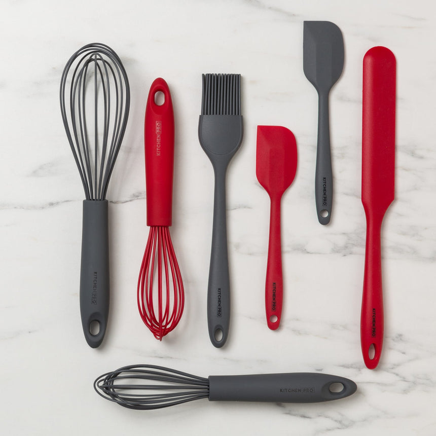 Kitchen Pro Oslo Straight Silicone Spatula in Red - Image 04