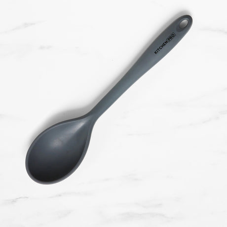 Kitchen Pro Oslo Silicone Spoon Charcoal - Image 01