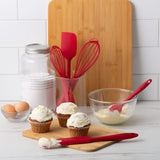 Kitchen Pro Oslo Straight Silicone Spatula in Red - Image 03