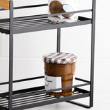 Kitchen Pro Tidy 2 Tier Kitchen Organiser in Black - Image 03