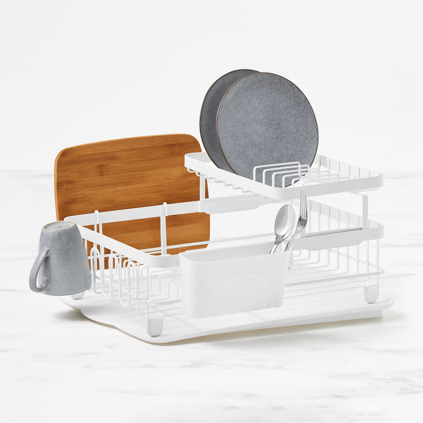 Kitchen Pro Tidy Dish Rack in White - Image 01