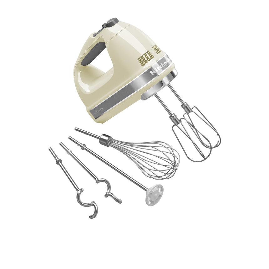 Kitchenaid Artisan 9 Speed Hand Mixer Almond Cream (KHM926) - Image 01