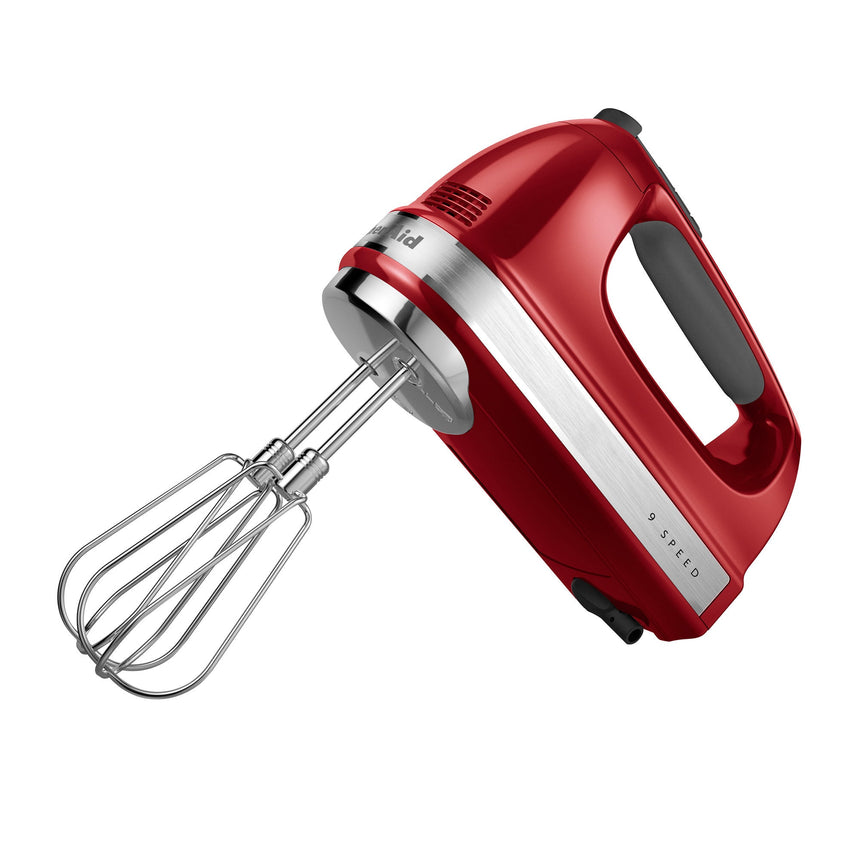 KitchenAid Artisan 9 Speed Hand Mixer Empire Red KHM926 - Image 05