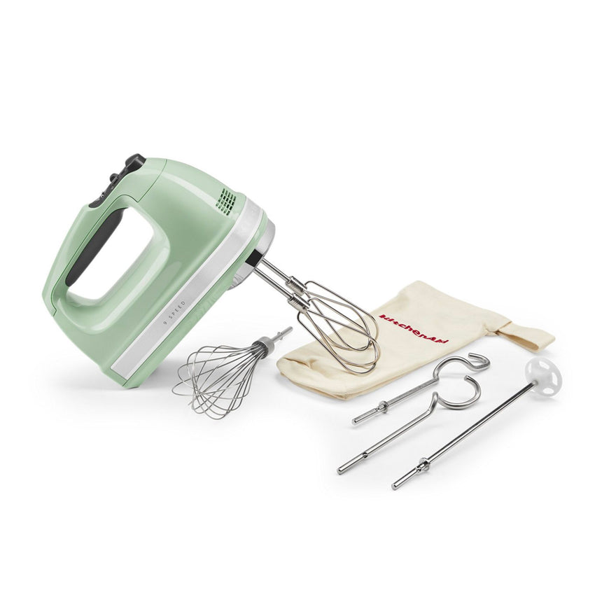 Kitchenaid Artisan 9 Speed Hand Mixer Pistachio (KHM926) - Image 03