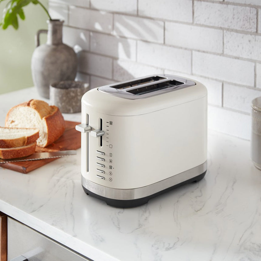 KitchenAid Artisan KMT2109 2 Slice Toaster Porcelain White - Image 02