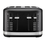 KitchenAid Artisan KMT4109 4 Slice Toaster Black Matte - Image 04