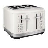 KitchenAid Artisan KMT4109 4 Slice Toaster Porcelain White - Image 04