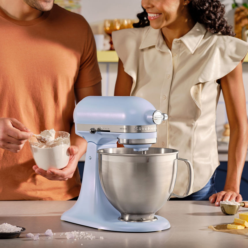 KitchenAid Artisan KSM195 Stand Mixer Blue Salt - Image 03