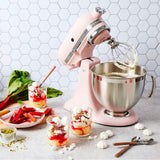 Kitchenaid Artisan KSM195 Stand Mixer Feather in Pink - Image 02