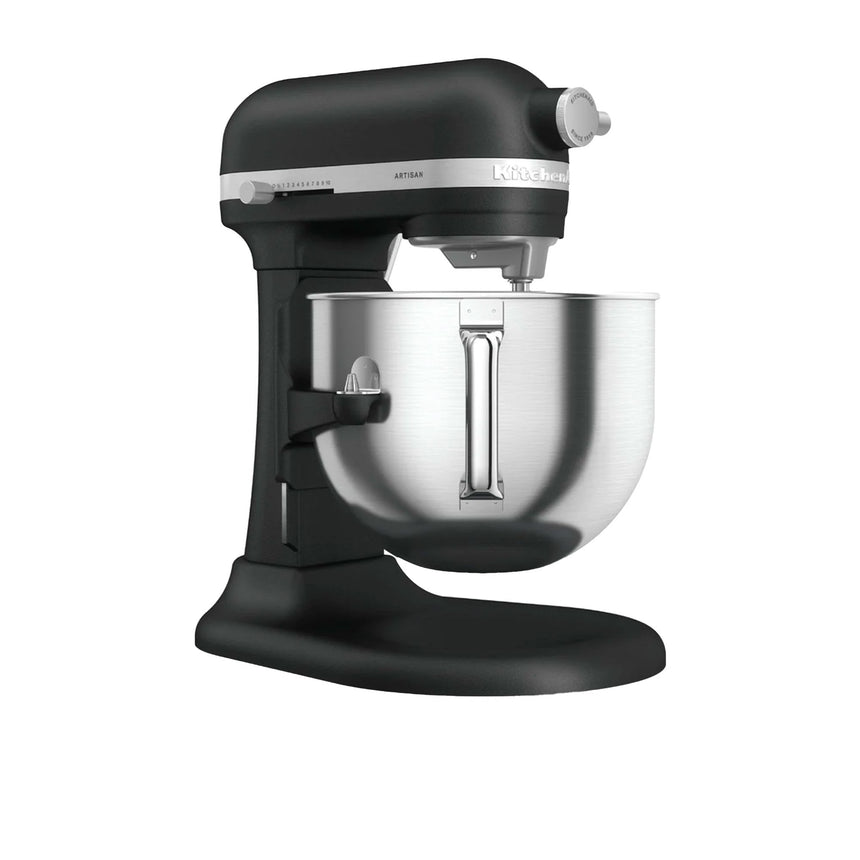 Kitchenaid Artisan KSM70 Bowl Lift Stand Mixer Cast Iron in Black - Image 05