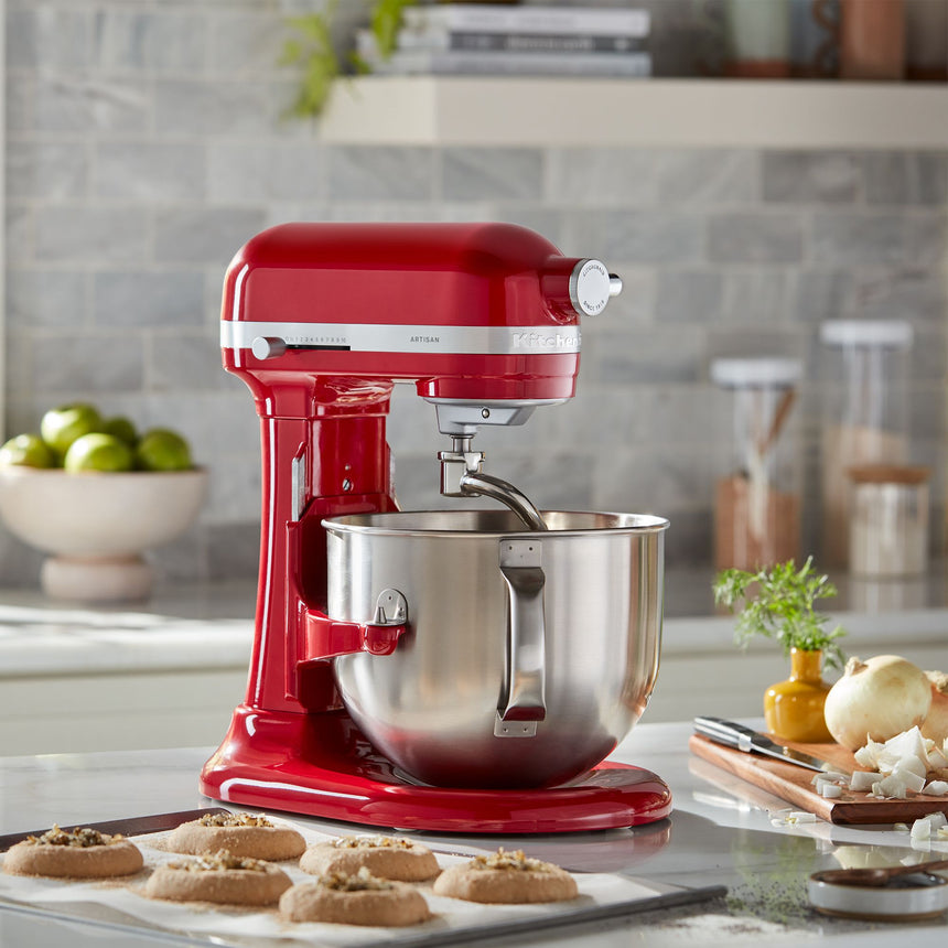 Kitchenaid Artisan KSM70 Bowl Lift Stand Mixer Empire in Red - Image 03