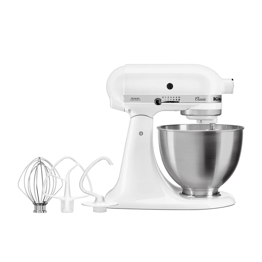 Kitchenaid Classic KSM45 Stand Mixer in White - Image 01