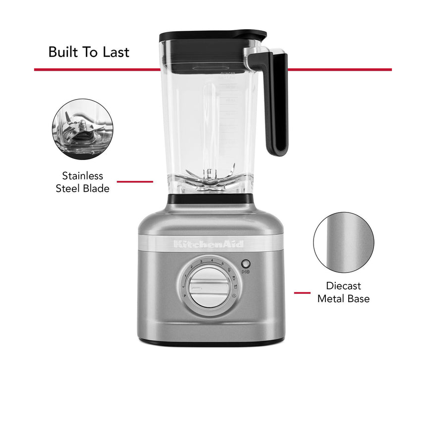 Kitchenaid K400 Variable Speed Blender 1.7 litre Contour Silver - Image 04