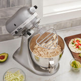 KitchenAid Pastry Beater for Tilt Head Stand Mixer Subtle Silver - Image 02