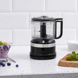 KitchenAid KFC3516 Mini Food Chopper 3.5 Cup Onyx Black - Image 02