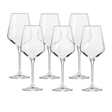 Krosno Avant Garde White Wine Glass 390ml Set of 6 - Image 01