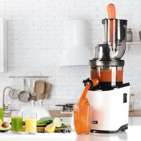 Kuvings REVO830 Carrot and Celery Slow Juicer White - Image 02