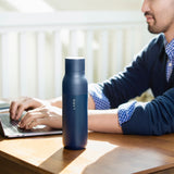 LARQ PureVis Insulated Bottle 500ml Monaco in Blue - Image 03