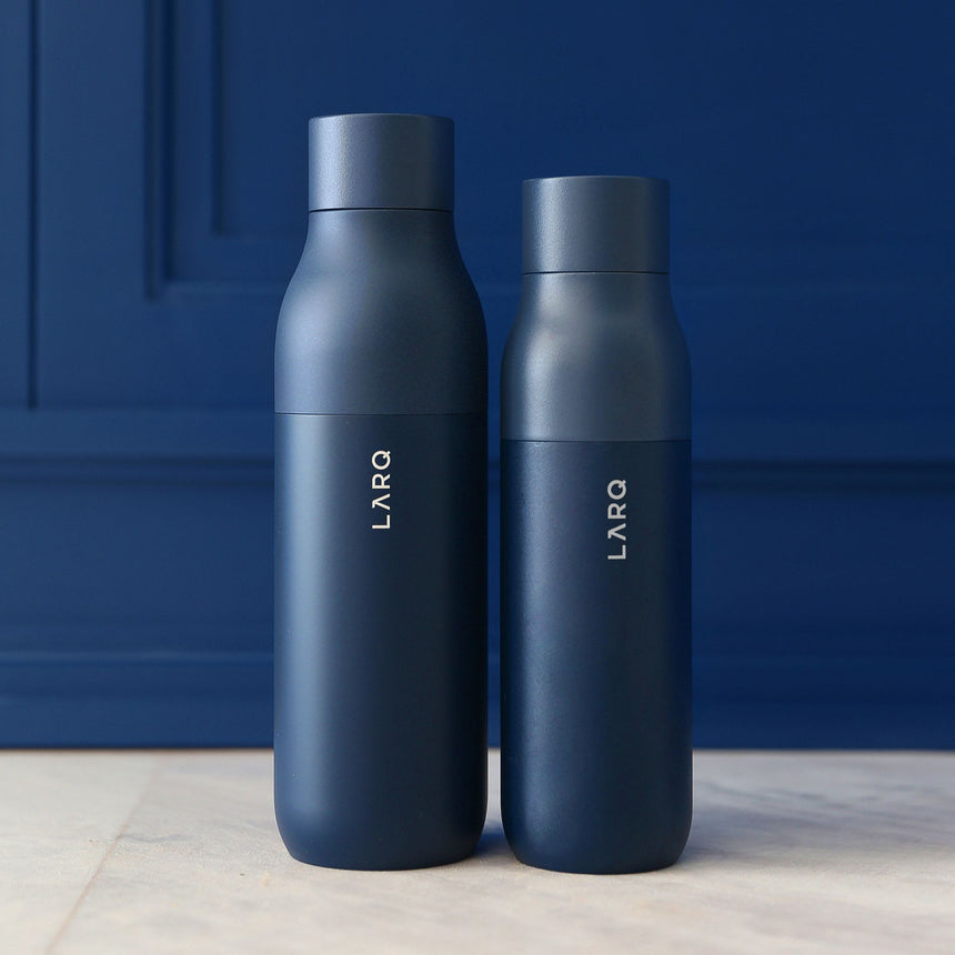 LARQ PureVis Insulated Bottle 500ml Monaco in Blue - Image 04