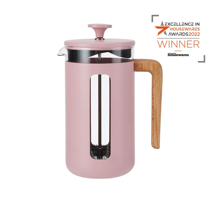 La Cafetiere Pisa Cafetiere 8 Cup in Pink - Image 01