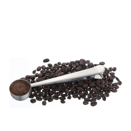 La Cafetiere Stainless Steel Coffee Measuring Spoon with Clip - Image 02