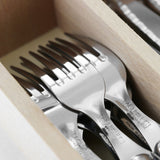 Laguiole Andre Verdier Debutant 12 Piece Cutlery Set Mixed - Image 05