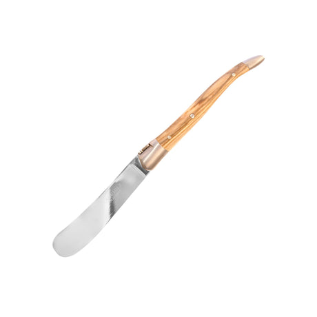 Laguiole En Aubrac Butter Knife Olive Wood - Image 01