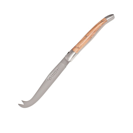 Laguiole En Aubrac Forged Cheese Knife Olive Wood - Image 02