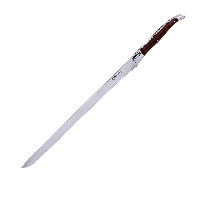 Laguiole En Aubrac Ham Knife 30cm Amourette - Image 01