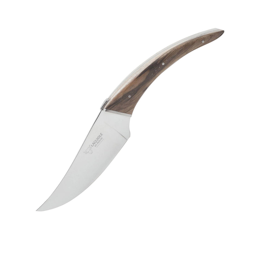 Laguiole En Aubrac Le Buron Forged Cheese Knife WEnge Wood - Image 01