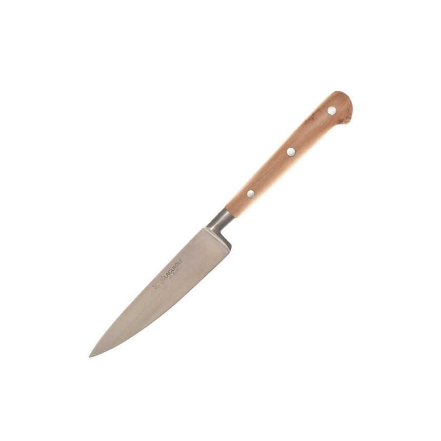 Laguiole En Aubrac Paring Knife 10cm Juniper Wood - Image 01