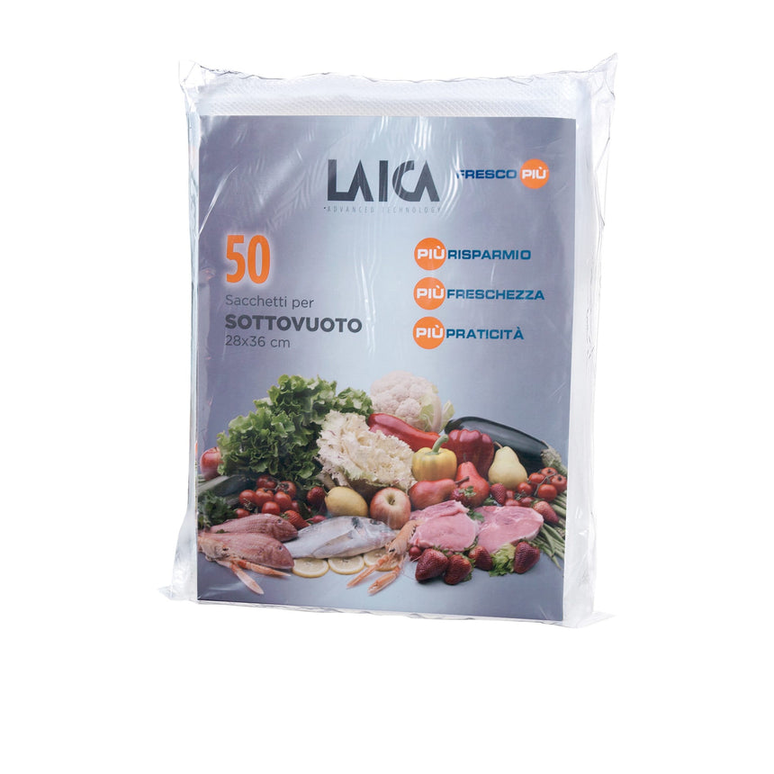 Laica Vacuum Bags 28 x 36cm Pack of 50 - Image 01