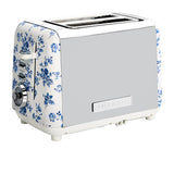 Laura Ashley China Rose 2 Slice Toaster in White - Image 01