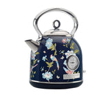 Laura Ashley Elveden Electric Kettle 1.7L Navy Blue and Silver - Image 05