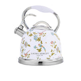 Laura Ashley Elveden Stovetop Kettle 2.5 litre in White - Image 01