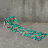 Lazy Dayz Fold Up Beach Lounger Mossman - Image 02