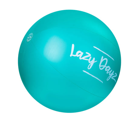 Lazy Dayz Jumbo Beach Ball Teal - Image 01