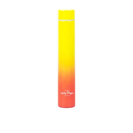 Lazy Dayz Slimline Drink Bottle 300ml Yellow Peach Ombre - Image 01