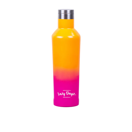 Lazy Dayz Spartan Drink Bottle 480ml Orange Pink Ombre - Image 01