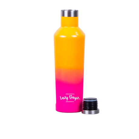 Lazy Dayz Spartan Drink Bottle 480ml Orange Pink Ombre - Image 02