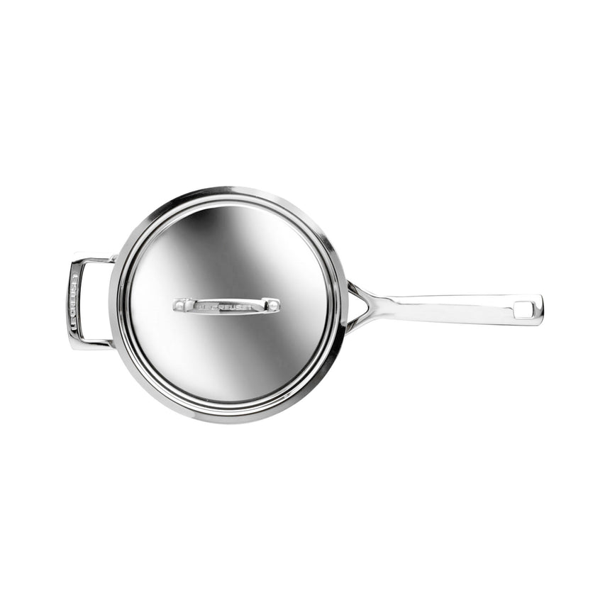 Le Creuset 3ply Stainless Steel Saucepan 18cm - Image 02