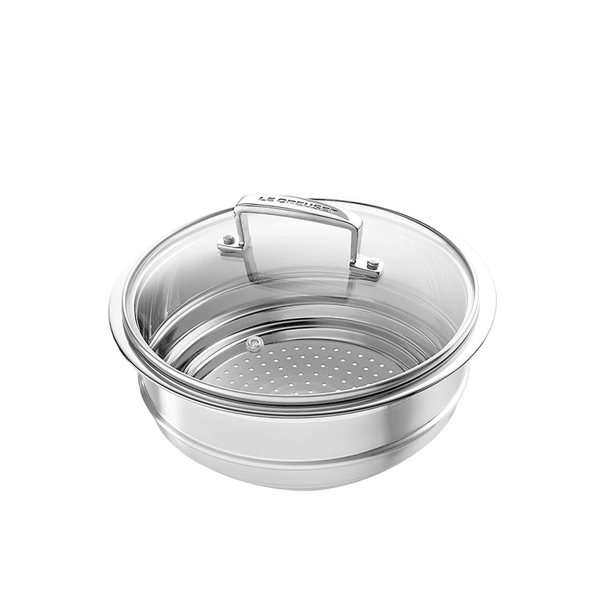 Le Creuset 3ply Stainless Steel Multi Steamer With Lid 20cm - Image 01