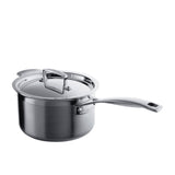 Le Creuset 3-Ply Stainless Steel Saucepan with Lid 20cm - 3.8L - Image 03