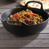 Le Creuset Cast Iron Balti Dish 24cm - 2.7L Satin Black - Image 03