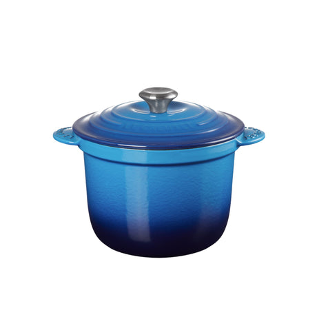 Le Creuset Signature Cast Iron Cocotte Every 20cm Azure in Blue - Image 01