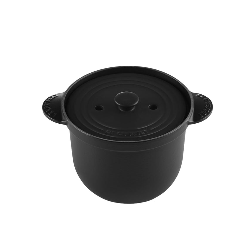 Le Creuset Cast Iron Cocotte Every 20cm Satin Black - Image 05