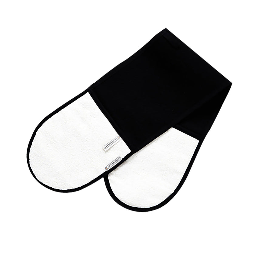 Le Creuset Double Oven Mitt Satin Black - Image 03