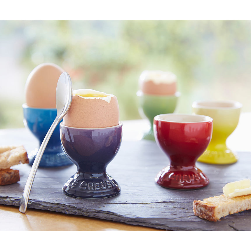 Le Creuset Stoneware Egg Cup Cerise - Image 03