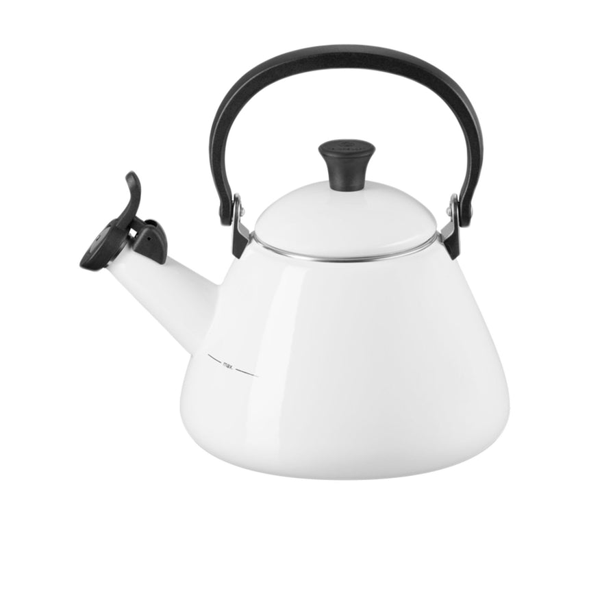 Le Creuset Kone Kettle 1.6 Litre in White - Image 01